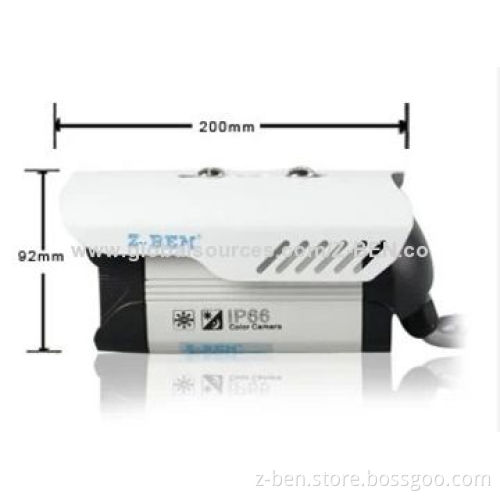 600TVL Weather-proof IR Camera, 1/3-inch HDIS CMOS, Integrated Heat-dissipation